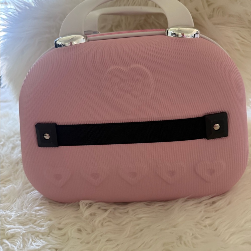 Hello Kitty Pink Rhinestone Handbag/Make up case - Picture 7 of 11